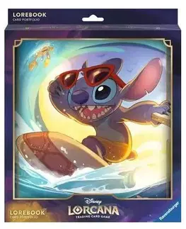 Rodinné hry Ravensburger Album na kartovú hru Disney Lorcana: The First Chapter - Card Portfolio Stitch