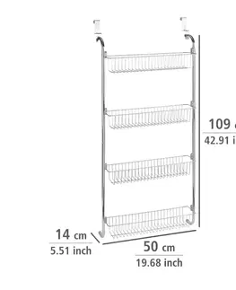 Doplnky do kúpeľne Závesná polica na dvere WENKO
