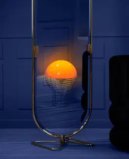 Stolové lampy Verpan VERPAN Wire Veľká stolová lampa, oranžová