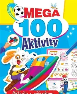 Nalepovačky, vystrihovačky, skladačky Mega 100 aktivity - tygr - Kolektív autorov