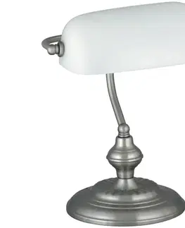 Lampy Rabalux 4037 - Stolná lampa BANK 1xE27/60W/230V