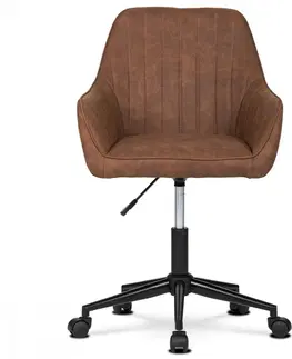 Kancelárske stoličky Kancelárska stolička KA-J403 Autronic Čierna