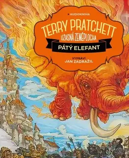 Sci-fi a fantasy OneHotBook Pátý elefant - Úžasná zeměplocha - audiokniha