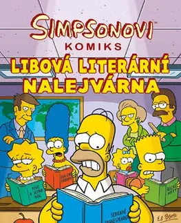 Komiksy Simpsonovi Libová literární nalejvárna - Matt Groening