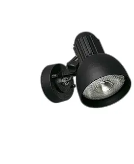 LED reflektory a svietidlá s bodcom do zeme Albert Leuchten Vonkajšie svetlo 635, čierne otočné výkyvné
