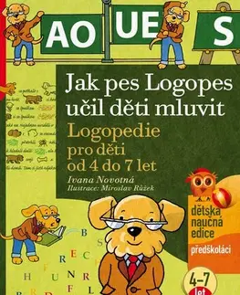 Učebnice - ostatné Jak pes Logopes učil děti mluvit - Ivana Novotná