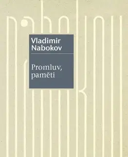 Literatúra Promluv, paměti - Vladimir Nabokov