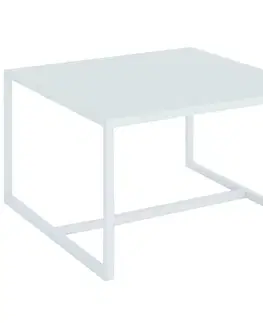 Konferenčné stolíky v podkrovnom štýle Konferenčný stolík 1 biela