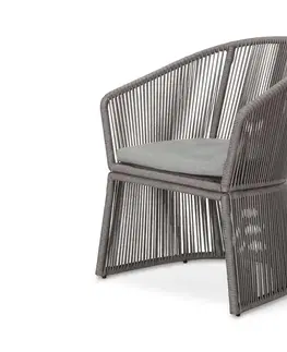 Outdoor Chairs Jedálenské kreslo s textilným pletivom