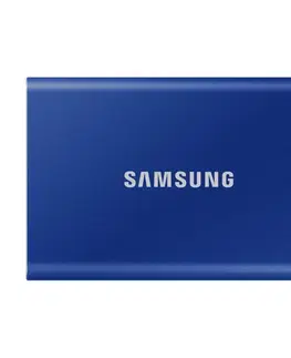 Pevné disky Samsung SSD disk T7, 2 TB, USB 3.2, modrá