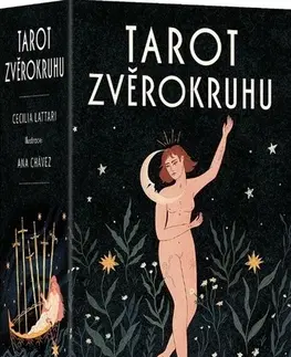 Veštenie, tarot, vykladacie karty Tarot zvěrokruhu. Kniha a 78 karet - Cecilia Lattari