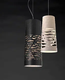 Závesné svietidlá Foscarini Foscarini Tress mini závesné svetlo, biele