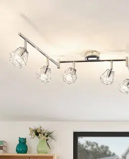 Bodové svetlá Lindby Lindby Giada stropné LED svietidlo šesť-plameňové