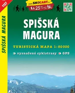 Turistika, skaly Spišská Magura 1:50 000 - TM 1107