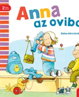 Leporelá, krabičky, puzzle knihy Anna az oviban - Regina Schwarz