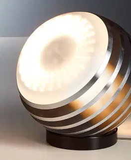 Stolové lampy TECNOLUMEN TECNOLUMEN Bulo XL – LED stojaca lampa, hliník