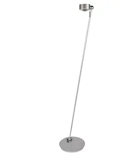 Stojacie lampy Top Light LED stojacia lampa Puk Floor Mini Single nikel matný