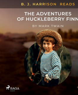 Svetová beletria Saga Egmont B. J. Harrison Reads The Adventures of Huckleberry Finn (EN)