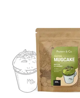 Zdravé potraviny Protein & Co. Protein MugCake 490 g PRÍCHUŤ: Matcha & Almonds