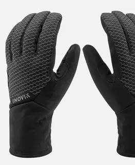 bežky Hrejivé rukavice XC S 100 na bežecké lyžovanie čierne
