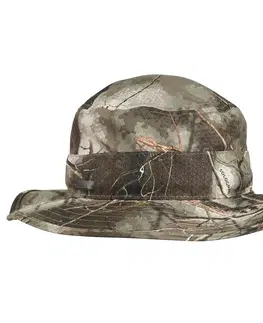 čiapky Poľovnícky priedušný klobúk 500 maskovanie Treemetic