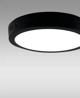 LED stropnice 45BC PANEL LED RING 18W 4200K OKRĄGŁY ANTRACYT