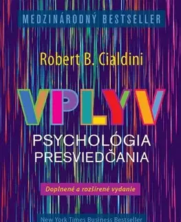 Rozvoj osobnosti Vplyv - nové rozšírené vydanie - Robert B. Cialdini