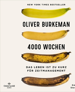 Filozofia Hörbuch Hamburg 4000 Wochen (DE)