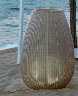 Vonkajšie osvetlenie terasy Bover Bover Amphora 02 – terasové svetlo, light beige