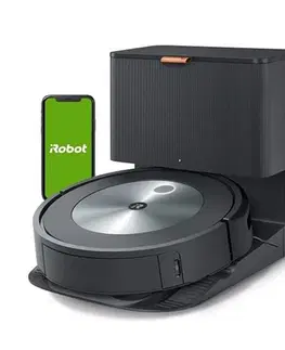 Robotické vysávače iRobot Roomba j7+, čierna