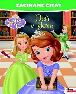 Pre dievčatá Začíname čítať Sofia Prvá Deň v škole - Disney