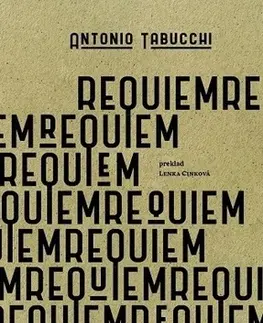 Svetová beletria Requiem - Antonio Tabucchi