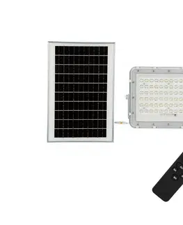 LED osvetlenie  LED Vonkajší solárny reflektor LED/15W/3,2V IP65 6400K biela + DO 