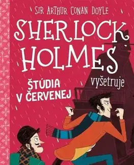 Dobrodružstvo, napätie, western Sherlock Holmes vyšetruje: Štúdia v červenej - Arthur Conan Doyle