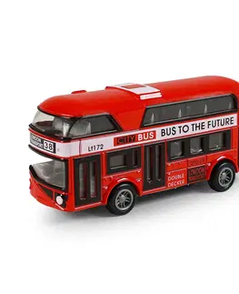 Hračky - dopravné stroje a traktory RAPPA - Autobus londýnsky dvojposchodový