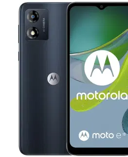 Mobilné telefóny Motorola Moto E13, 2/64GB, Cosmic Black