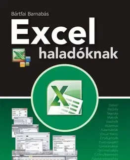 Počítačová literatúra - ostatné Excel haladóknak - Barnabás Bártfai
