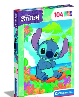 Od 100 dielikov Puzzle Disney: Stitch 104 Clementoni