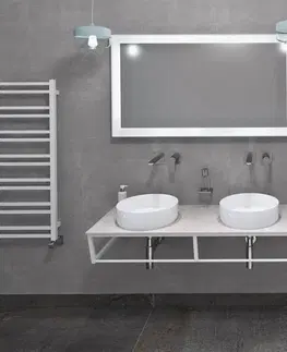 Kúpeľňa SAPHO - SKA konzola pod umývadlo/pod dosku, 1200x200x460mm, čierna mat SKA204