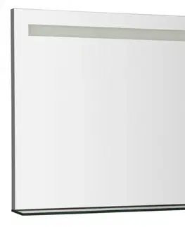 Kúpeľňa SAPHO - BRETO zrkadlo  s LED osvetlením a policou 1000x608 BT100