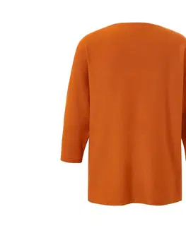 Shirts & Tops Pulóver z jemnej pleteniny, oranžový