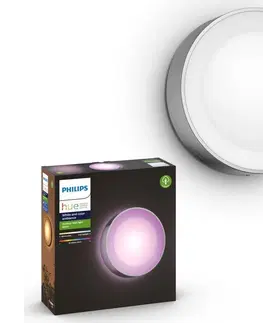 LED osvetlenie Philips Philips 17465/47/P7 - LED RGB Vonkajšie svietidlo Hue DAYLO LED/15W/230V IP44 