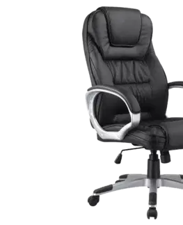 Kancelárske stoličky Kancelárske kreslo Q-031 Signal Čierna