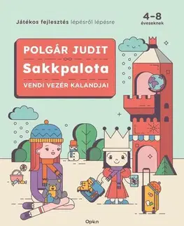Príprava do školy, pracovné zošity Sakkpalota - Vendi Vezér kalandjai - Judit Polgár