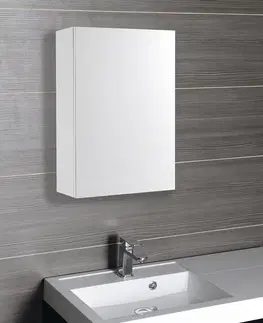 Kúpeľňový nábytok AQUALINE - VEGA galérka 50x70x18cm, biela VG050