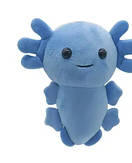 Plyšové hračky COZY NOXXIEZ - Axolotl modrý - plyšový vodný dráčik plyšový 21 cm