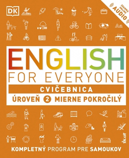 Učebnice a príručky English for Everyone - Cvičebnica: Úroveň 2 Mierne pokročilý, 2. vydanie - Rachel Harding