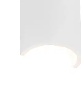 Nastenne lampy Moderné nástenné svietidlo biele - Colja Novo
