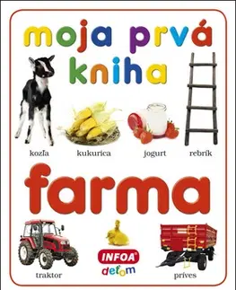 Leporelá, krabičky, puzzle knihy Moja prvá kniha - Farma