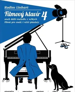 Hudba - noty, spevníky, príručky Filmový klavír 4 - Radim Linhart